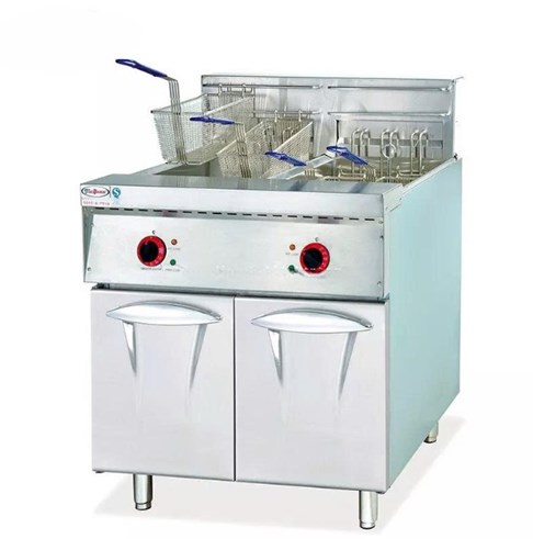 Bếp chiên nhúng điện độc lập 2 ngăn Kolner DF-26-2