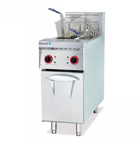 Bếp chiên nhúng điện 2 ngăn Kolner DF-28