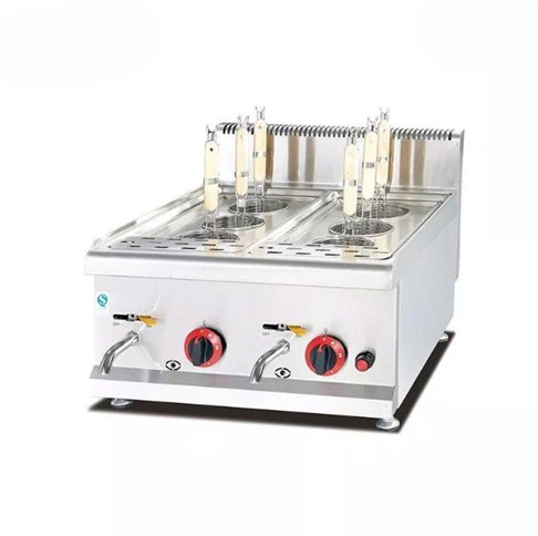 Nồi nấu mì bằng gas 6 rổ  để bàn Kolner GH-588