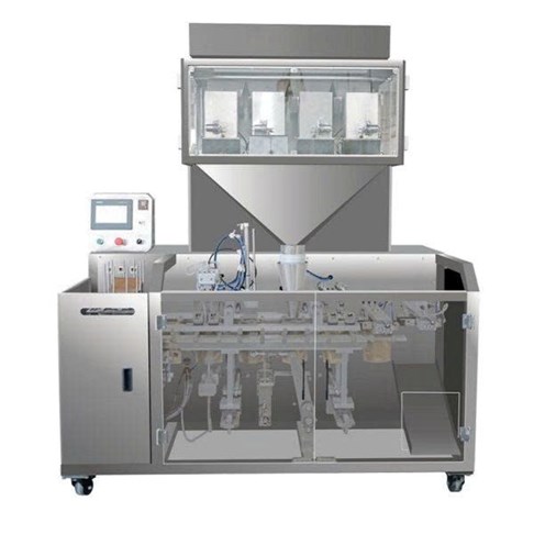 Máy đóng gói túi sẵn dùng cân điện tử 4 đầu Kolner KN-SP180 (20-500 gram)