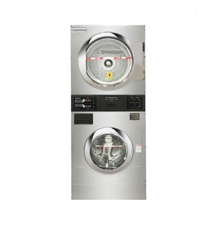 Máy giặt sấy chồng tầng 15kg Cleantech TNSE-15 