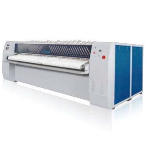 Máy là lô công nghiệp 3 con lăn dùng gas khổ 3,3m Pooh YQIII-3300