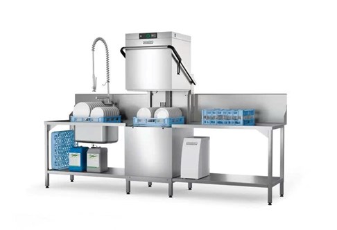 Máy rửa chén - Loại có nắp đậy Hobart PROFI AMX