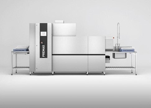 Máy rửa bát băng chuyền kiểu giá đỡ Hobart PREMAX CP