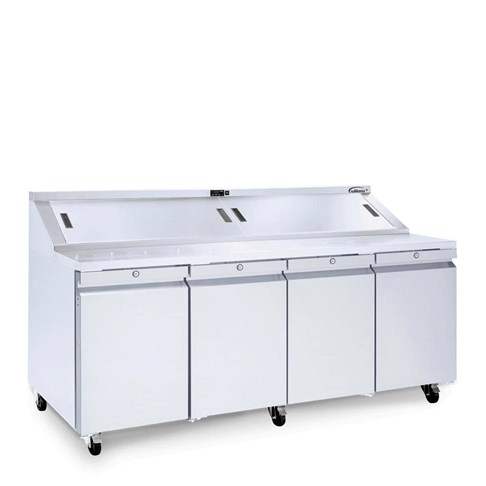 Bàn mát chuẩn bị thực phẩm 4 cửa Williams Onyx CPC4(J)