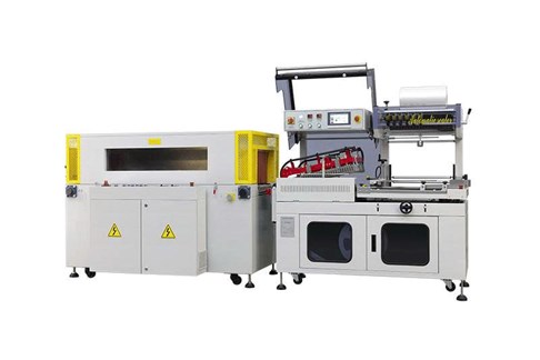 Máy đóng gói niêm phong và co mang hình chữ 