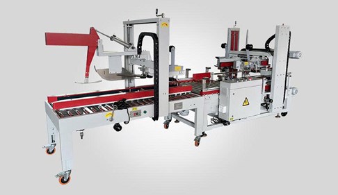 Máy hàn góc - cạnh gấp tự động EXC-308+EXC-312