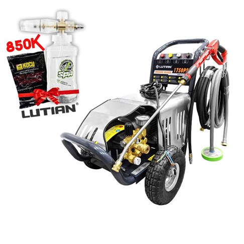 Máy rửa xe cao áp Lutian 3KW tự ngắt 1750psi 18M17.5-3S4-TS