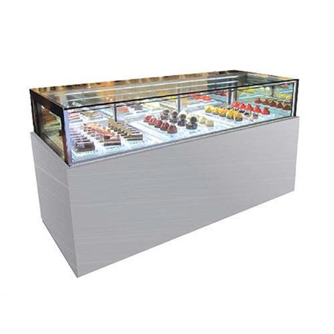 Tủ trưng bày bánh kính vuông JetCool JK-C2-S