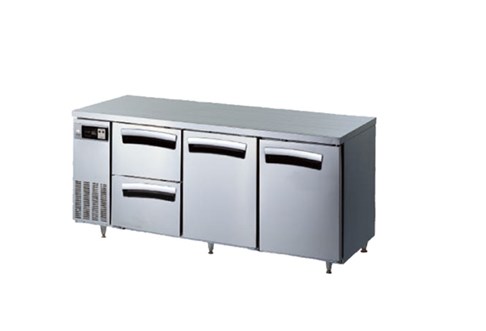 Bàn mát 2 ngăn kéo kết hợp 2 cửa mở Fujee LT-1834R-DSS