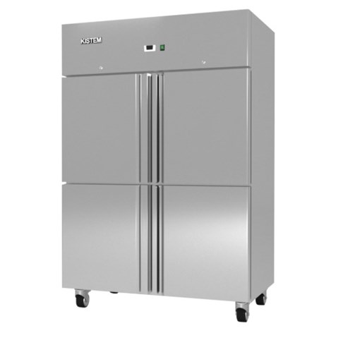 Tủ mát inox 4 cánh Kistem KIS-XFGN45R (quạt gió)