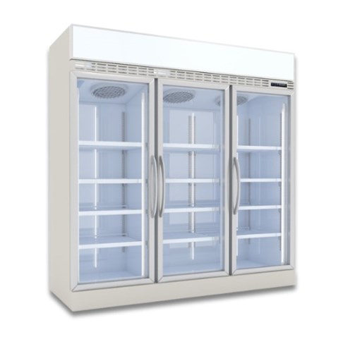 Tủ Mát Trưng Bày 3 Cánh Kính, 2010L, KISTEM KIS-XS200R3