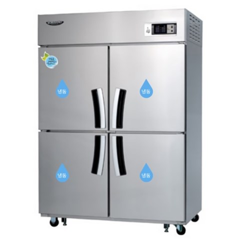 Tủ đông inox 4 cánh Lassele LD-1143F