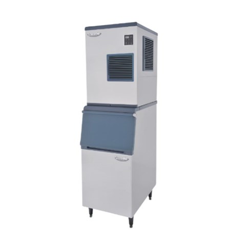 Máy Làm Đá 180kg/Ngày LASSELE LMI-500A & Thùng Đá LB-300S 118L