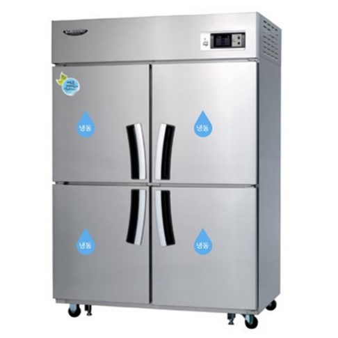 Tủ đông inox 4 cánh Lassele LS-1044F (quạt gió)