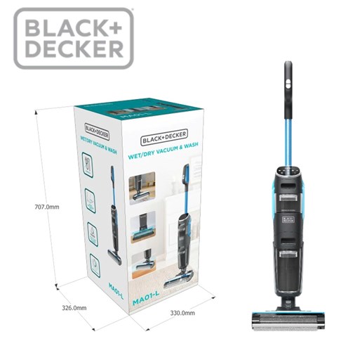 Máy hút bụi lau sàn thông minh không dây 5 chức năng Black+Decker BXUVXA01