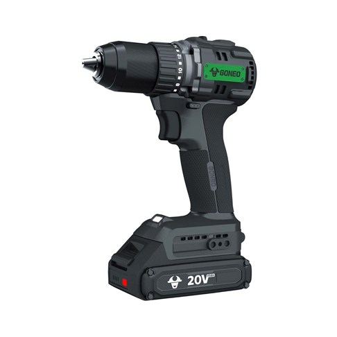 Máy Khoan Pin Không Chổi Than 20V 13mm GONEO GDZ20-70T