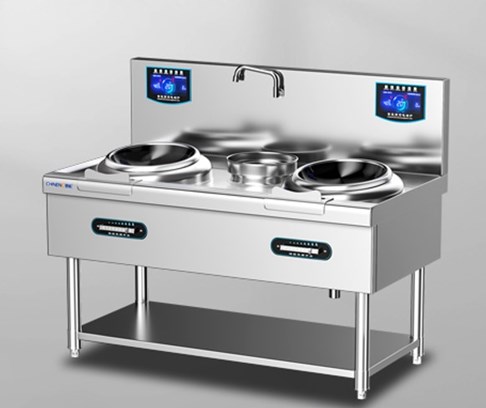 Bếp điện từ chảo xào đôi CHINENG CN-JYXC-8164-300-12×2