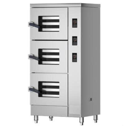 Tủ hấp trưng bày thực phẩm 3 cửa CHINENG CN-8002-DMG-YTS-3M
