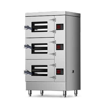 Tủ hấp trưng bày thực phẩm 3 cửa CHINENG CN-8009-WA-3