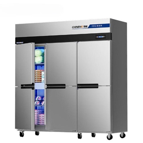 Tủ mát 6 cánh CHINENG CN-8124-ZLLC 6M B+