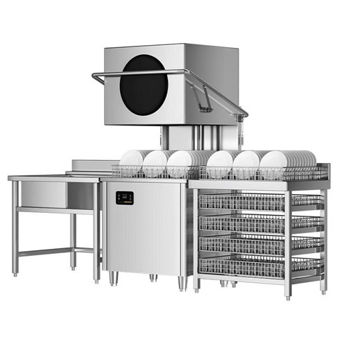 Máy rửa chén công nghiệp kiểu nâng nắp CHINENG CN-8038-FM-JD