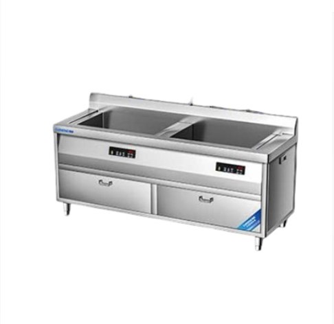 Máy rửa rau củ khử khuẩn tích hợp tinh lọc nước bằng chất xúc tác CHINENG CN-YSJK-JQS1800-B