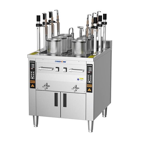 Máy luộc mì tự động gia nhiệt gas CHINENG CN-8024-XKRQ-JZML-6T-14