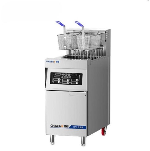 Bếp chiên nhúng công nghiệp CHINENG CN-YDE-IDZL-18/380-1C-JJ