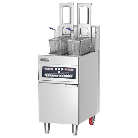 Bếp chiên nhúng 2 giỏ 2 ngăn dầu CHINENG CN-YDE-IDZL-9/220-2B-ZD / CN-YDE-IDZL-9/380-2B-ZD / CN-YDE-IDZL-18/380-2B-ZD