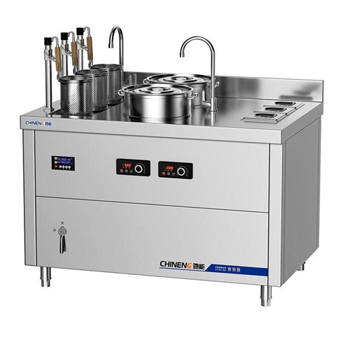 Bếp nấu mì kết hợp đa năng công nghiệp CHINENG CN-8125-DCZMZH-332T