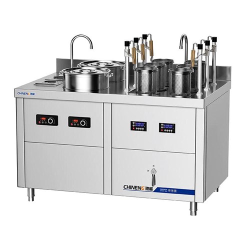 Bếp nấu mì kết hợp đa năng công nghiệp CHINENG CN-8125-DCZMZH-632T