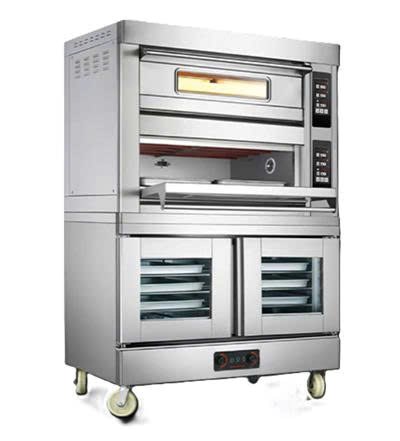 Lò nướng điện 2 tầng 4 khay kết hợp tủ ủ bột 10 khay CHINENG CN-DKX-8065-WFC-204DF