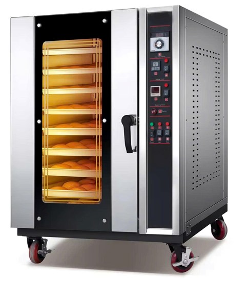 Lò nướng điện phun sương đối lưu khí nóng 8 tầng CHINENG CN-PWRFL-8065-WFC-8D