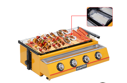 Bếp nướng gas 4 họng NS-ET-K222-B 