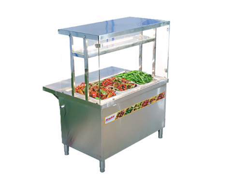 Tủ hâm nóng thức ăn kính vuông OKASU KV-2100