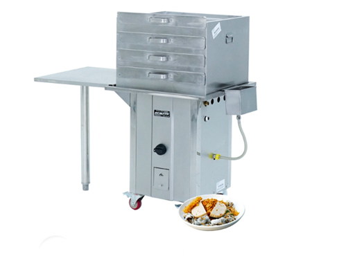 Máy tráng bánh cuốn khay gas OKASU NS-MTBC-KV/G/02