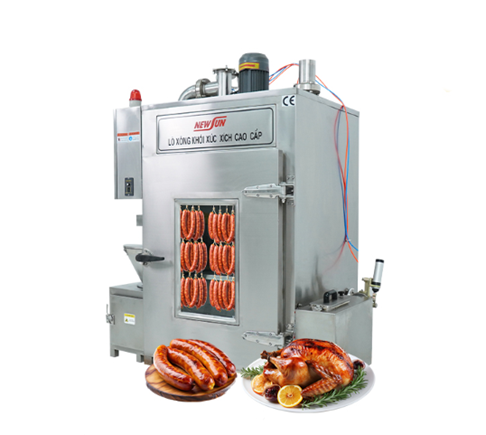 Lò xông khói thực phẩm đa năng OKASU 50kg/mẻ NS-YX-50