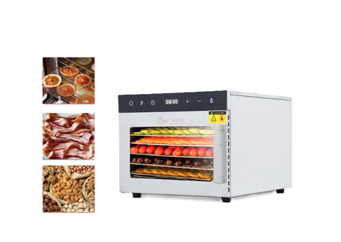 Máy sấy hoa quả 2 lớp 6 khay OKASU SS-06H 