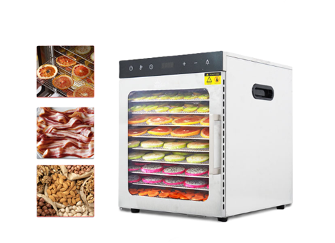 Máy sấy hoa quả 2 lớp 10 khay (bảng điện tử) OKASU NS-SS-10H 