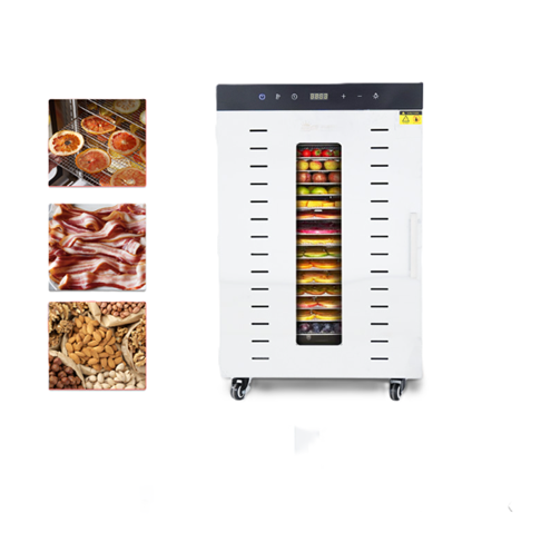 Máy sấy hoa quả 2 lớp 16 khay SS-16H (bảng điện tử) 