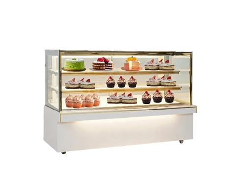 Tủ bánh kem 3 tầng 1m8 kính vuông MA660V 