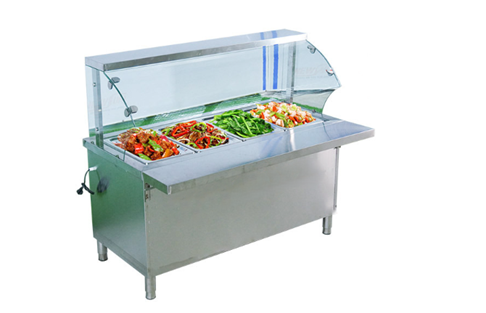 Tủ hâm nóng thức ăn kính cong KC-1500 