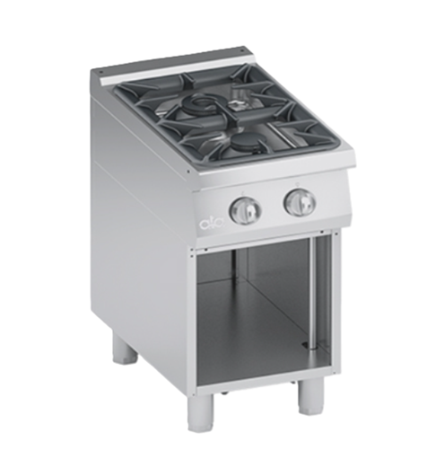 Bếp Âu 2 họng dùng gas có chân đứng ATA K7GCU05VV 