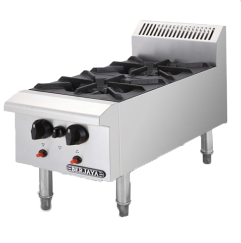 Bếp âu 2 họng dùng gas BERJAYA OB2-17  