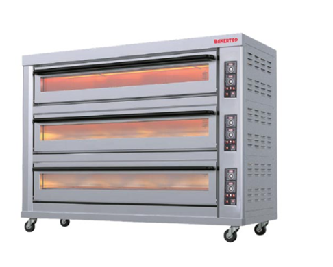 Lò nướng 3 tầng 9 khay BAKERTOP BKOE-3L-9TE