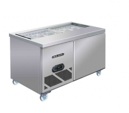 Bàn mát Salad dài 1m2 Berjaya BS1D/SSC4/Z  