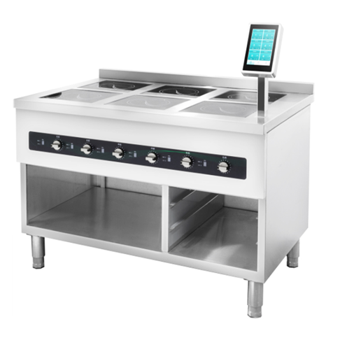 Bếp từ tự động nấu 6 bếp LT-B300VI-E235