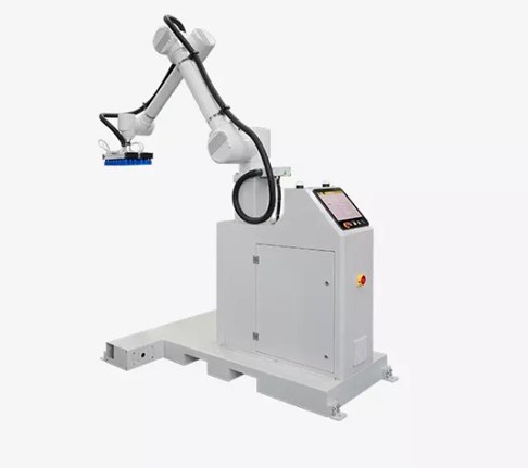 Hệ thống trạm làm việc xếp pallet tự động sử dụng Robot Hualian HPR-40-6 (dành cho thùng carton)