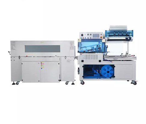 Máy đóng gói màng co nhiệt hoàn toàn bằng điện Hualian BSF-5640LG + BS-5030X